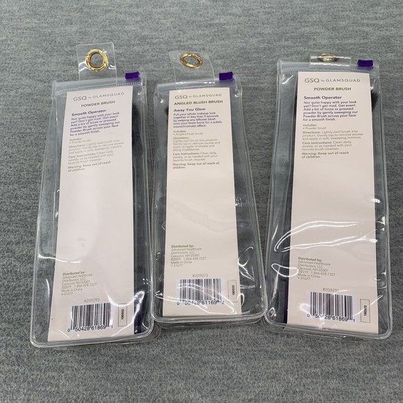 GSQ Angled Blush & Powder Brush Set of 3 - Picture 4 of 6